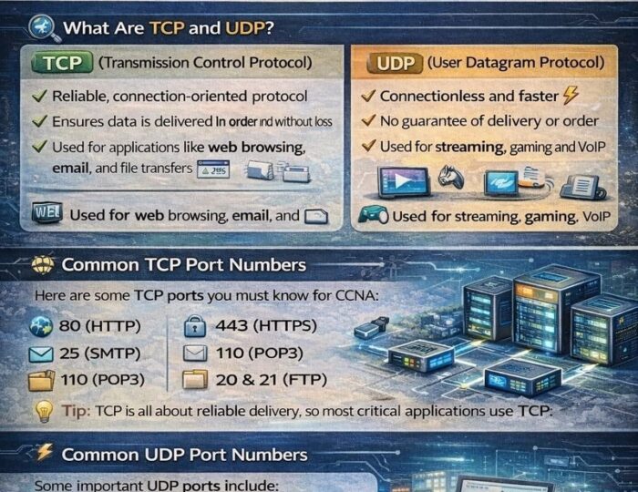 Common TCP and UDP Port